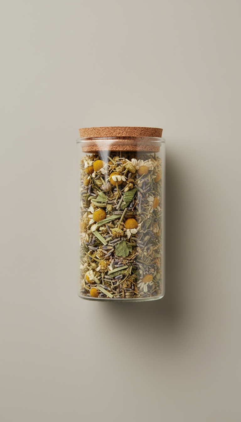 Calming Herbal Tea Blend With Chamomile
